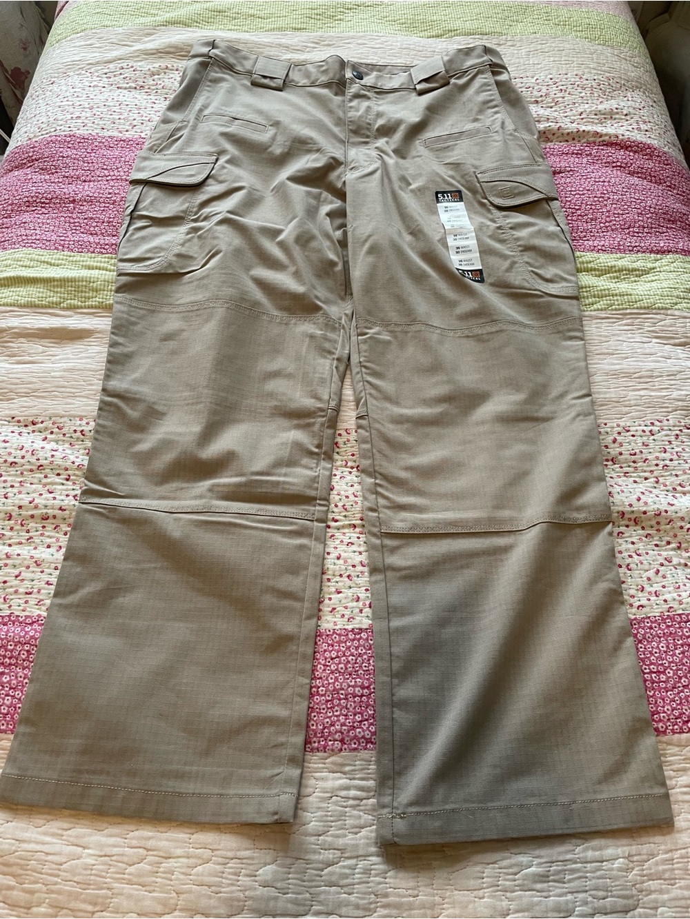 5.11 Tactical Khaki Cargo Pants - Men's